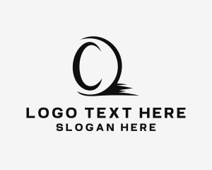 Letter O - Stylish Apparel Stroke logo design