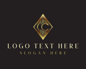 Boutique - Diamond Jewelry Letter C logo design