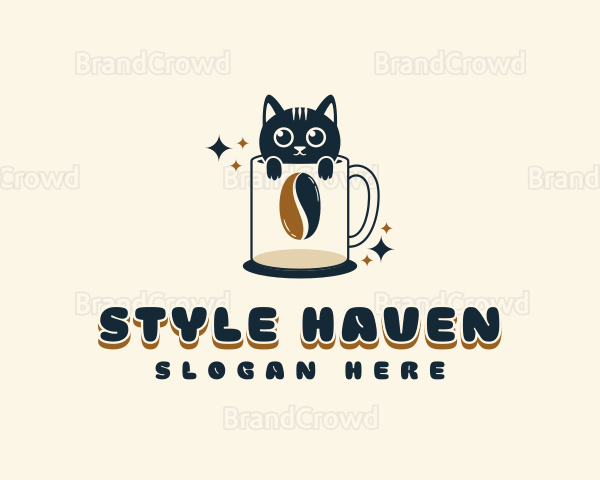 Cute Coffee Mug Logo