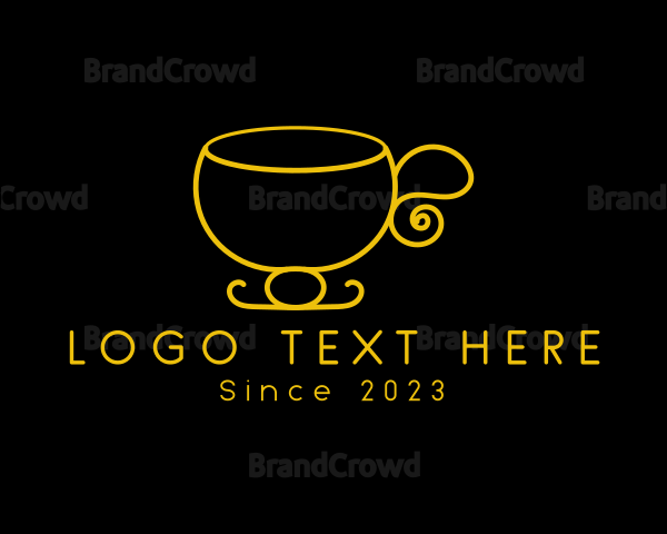 Elegant Tea Cup Logo