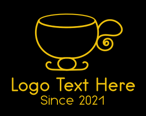 Vintage - Vintage Tea Cup logo design