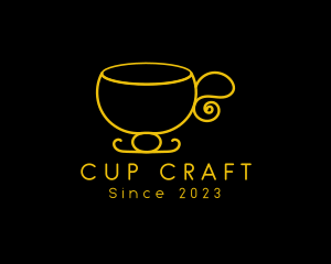 Elegant Tea Cup logo design