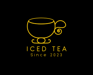 Elegant Tea Cup logo design