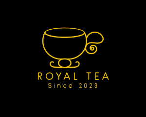 Elegant Tea Cup logo design