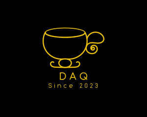 Luxurious - Elegant Tea Cup logo design