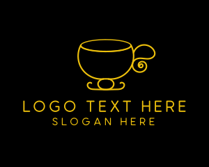 Tea - Elegant Tea Cup logo design