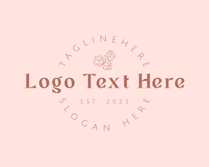 Fragrance - Whimsical Flower Business logo design