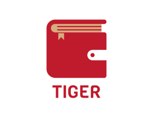 Red - Red Wallet Book logo design