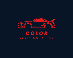 Automobile Car Racing Logo