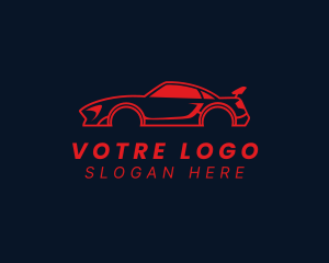 Automobile Car Racing Logo