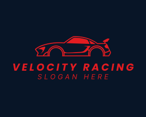 Automobile Car Racing logo design