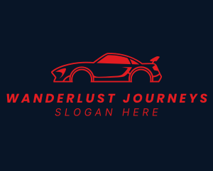 Roadtrip - Automobile Car Racing logo design