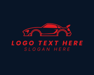 Automobile Car Racing Logo