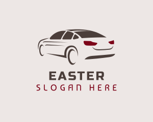 Racing Sedan Car Logo