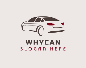 Racing Sedan Car Logo