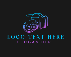 Photographer - Camera Multimedia Creative logo design