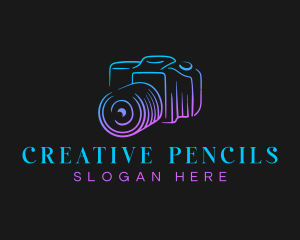 Camera Multimedia Creative logo design