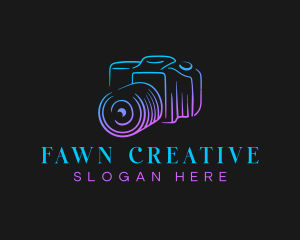 Camera Multimedia Creative logo design