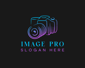 Camera Multimedia Creative logo design