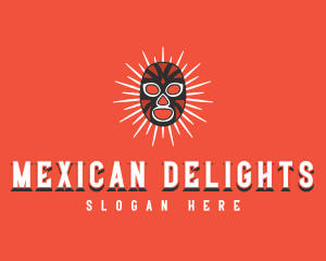 Mexico - Mexican Wrestling Mask logo design
