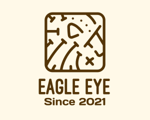 Eagle Head Woodwork logo design