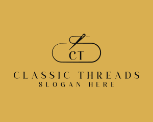 Sewing Needle Thread logo design