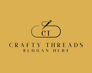 Sewing Needle Thread logo design