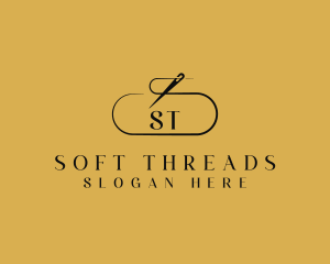 Sewing Needle Thread logo design