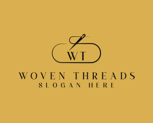 Sewing Needle Thread logo design