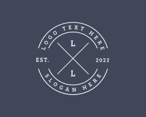 Badge - Generic Hipster Business logo design