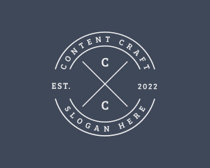 Generic Hipster Business logo design