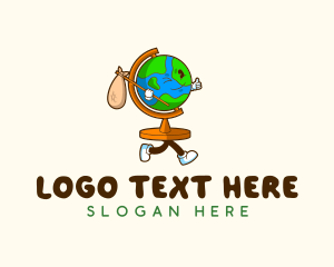 Explorer - Globe Adventure Explorer logo design