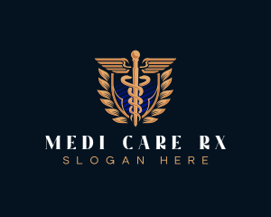 Pharmacist - Pharmacy Medical Caduceus logo design