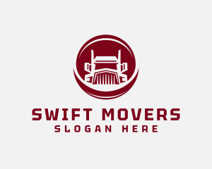 Mover - Cargo Trucking Delivery Mover logo design