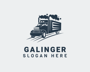 Freight Truck Vehicle Logo