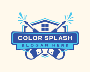 Cleaning Pressure Wash logo design