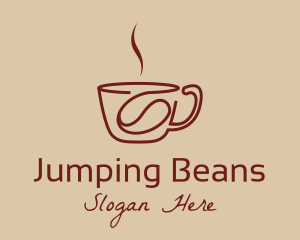 Steamy Bean Cup  logo design