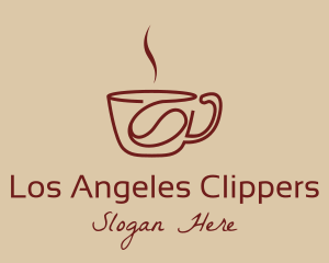 Espresso - Steamy Bean Cup logo design