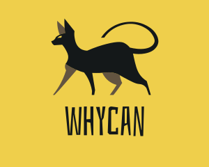 Sphynx Cat Feline Logo