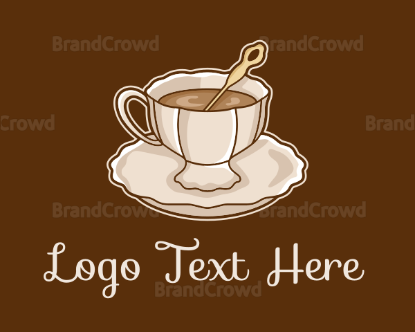 Elegant Coffee Cup Logo