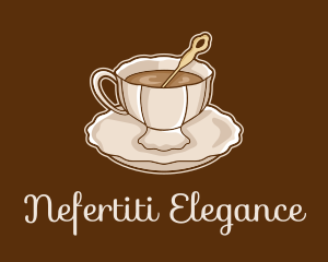 Elegant Coffee Cup logo design