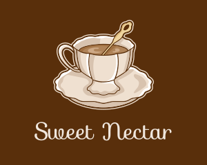 Elegant Coffee Cup logo design