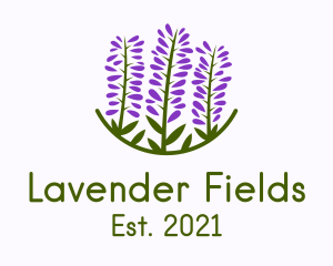 Lavender - Lavender Flower Garden logo design