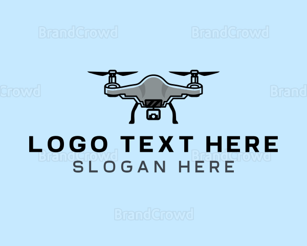 Surveillance Drone Camera Logo