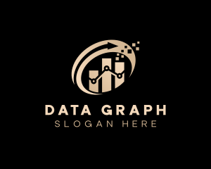 Graph Finance Analytics logo design