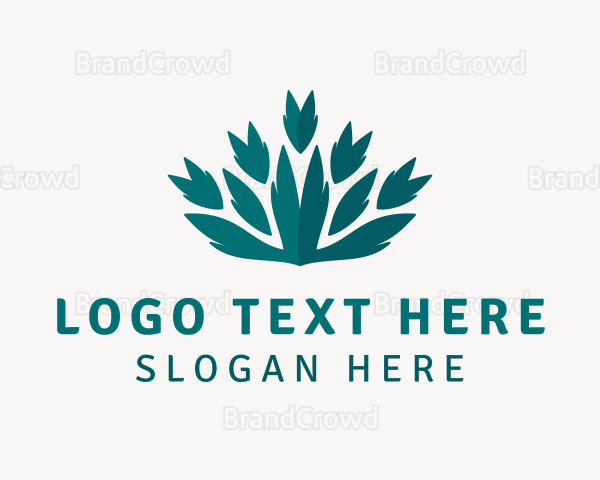 Lotus Flower Botanical Logo