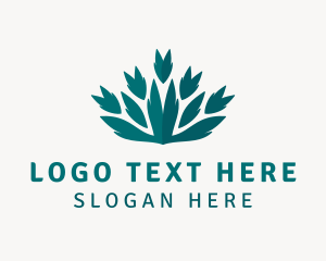 Style - Lotus Flower Botanical logo design