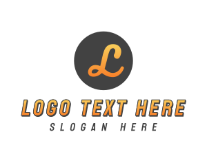 Initial - Cursive Creative Brand logo design