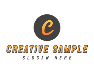 Cursive Creative Brand logo design