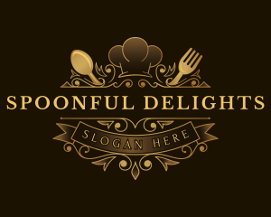 Cusine Chef Dining Restaurant logo design